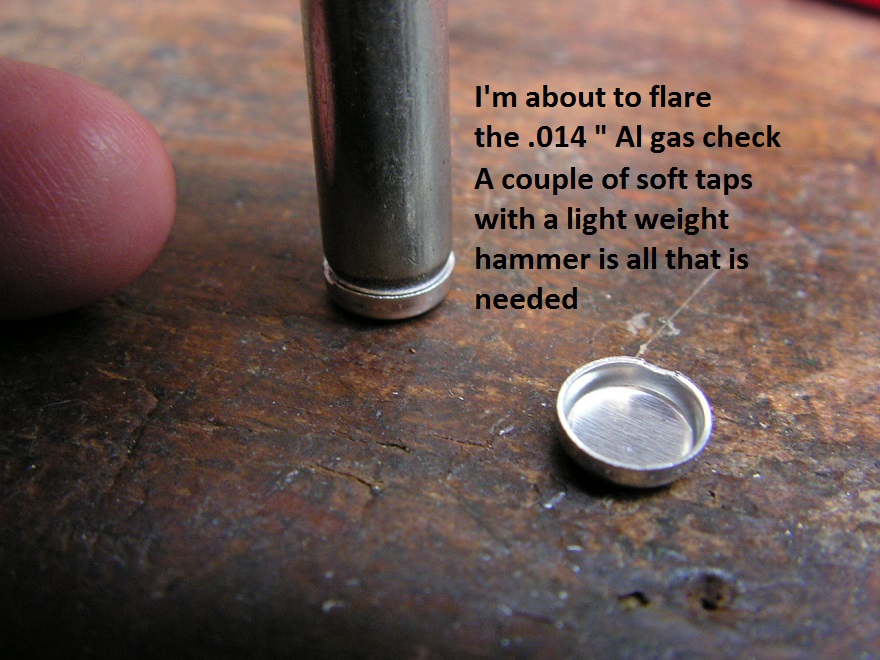 Trouble seating gas checks ? ? The Art & Science of Bullet Casting