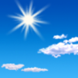 Friday: Sunny, with a high near 81. Light west wind becoming southwest 5 to 10 mph in the afternoon. 